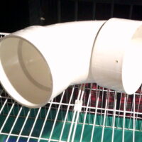 PVC Pipe or Rabbit Tunnel