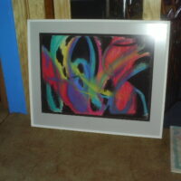 Colorful Picture with a White Frame