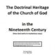 The Doctrinal Heritage of the Church of God in the Nineteenth Century